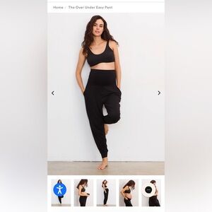 HATCH Over/Under Easy Pant - black